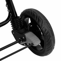 vidaXL Carrinho de bebé para gémeos aço cinzento-claro