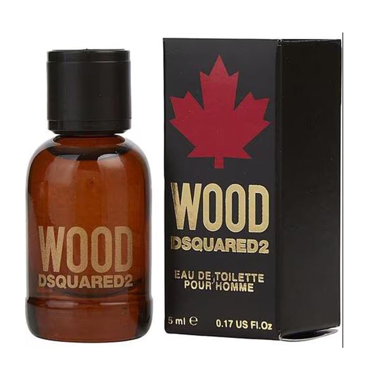 DSQUARED DSQUARED2 WOOD EAU DE TOILETTE POUR HOMME MINIATURA 5ML