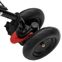 vidaXL Carrinho de bebé aço cinzento-claro e preto