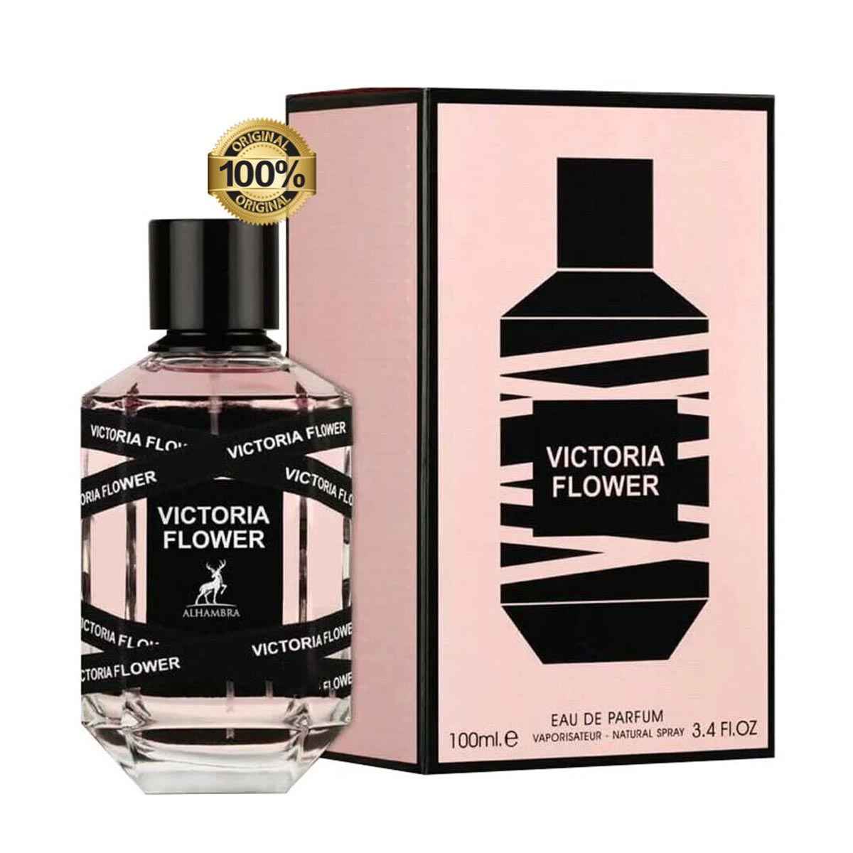 Maison Alhambra Victoria Flower Eau De Parfum 100Ml Vaporizador