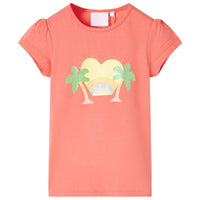 T-shirt infantil menta-claro 92