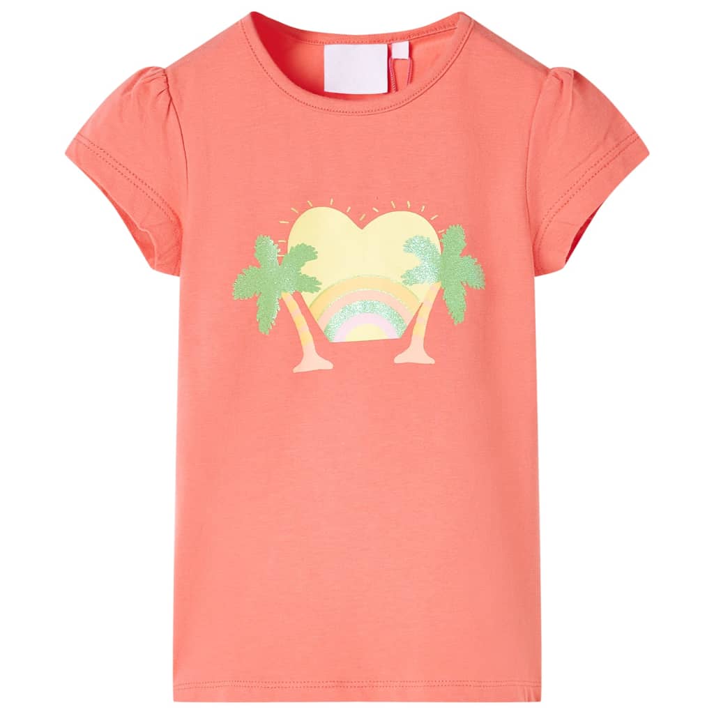 T-shirt infantil menta-claro 92