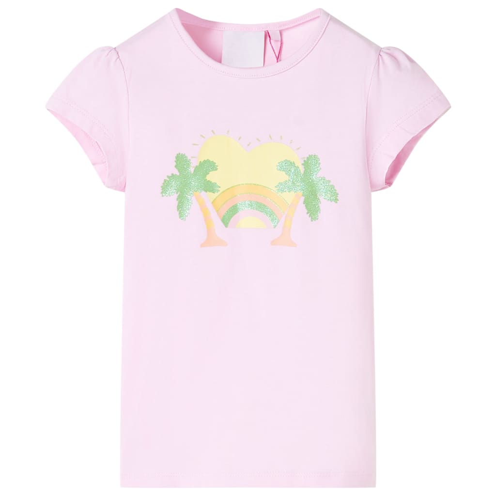 T-shirt infantil menta-claro 92