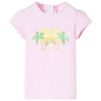 T-shirt infantil menta-claro 92