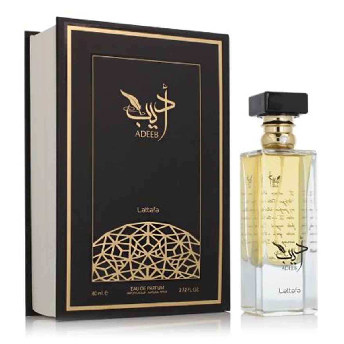 Lattafa Adeeb Eau De Parfum 80Ml Vaporizador