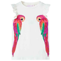 T-shirt infantil cor cru 92