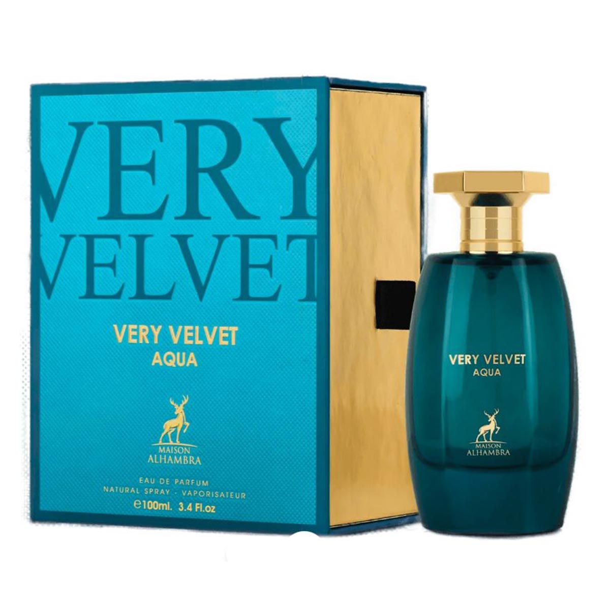 Maison Alhambra Very Velvet Aqua Velvet Velvet Eau De Parfum 100Ml Vaporizador