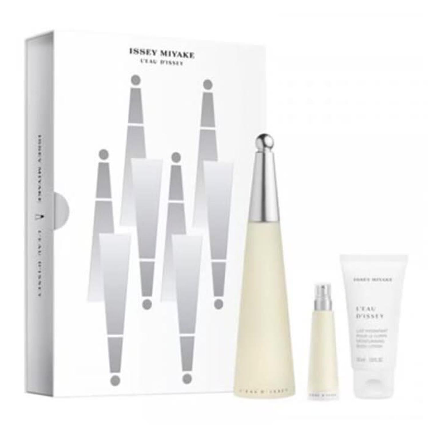 ISSEY MIYAKE L'EAU D'ISSEY EAU DE TOILETTE 100ML VAPORIZADOR + MINIATURA 10ML VAPORIZADOR + LOCION CORPORAL 50ML