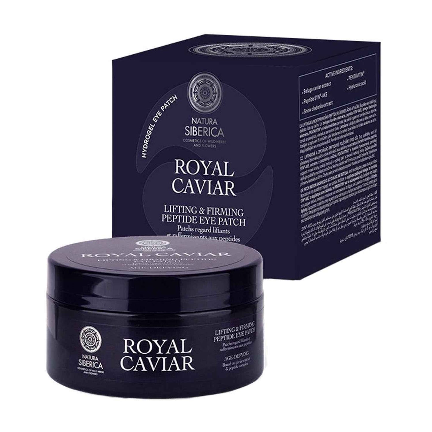 Natura Siberica Royal Caviar Tratamiento Olhos Peptide Patch 60Un