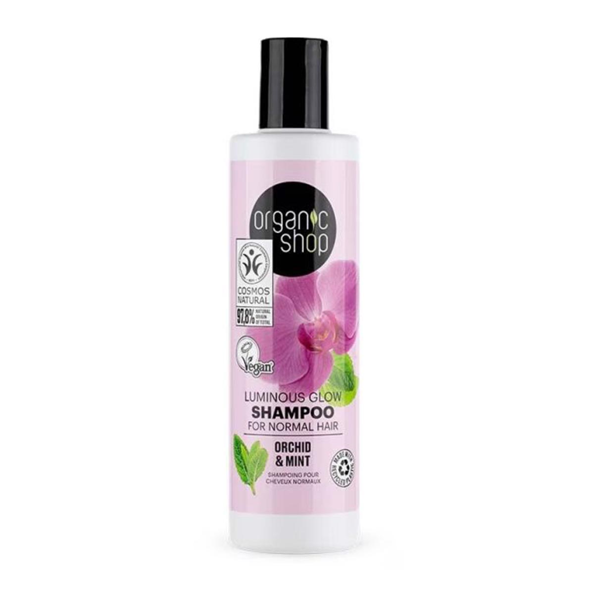 Natura Siberica Orchid&Mint Champu Cabello Normal 280Ml