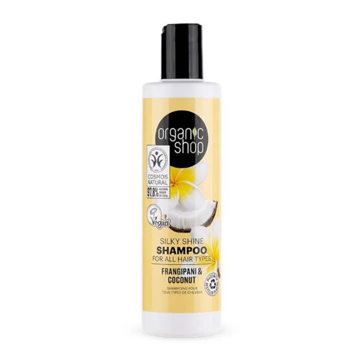 Natura Siberica Frangipani&Coconut Champu Todo Tipo De Cabellos 280Ml