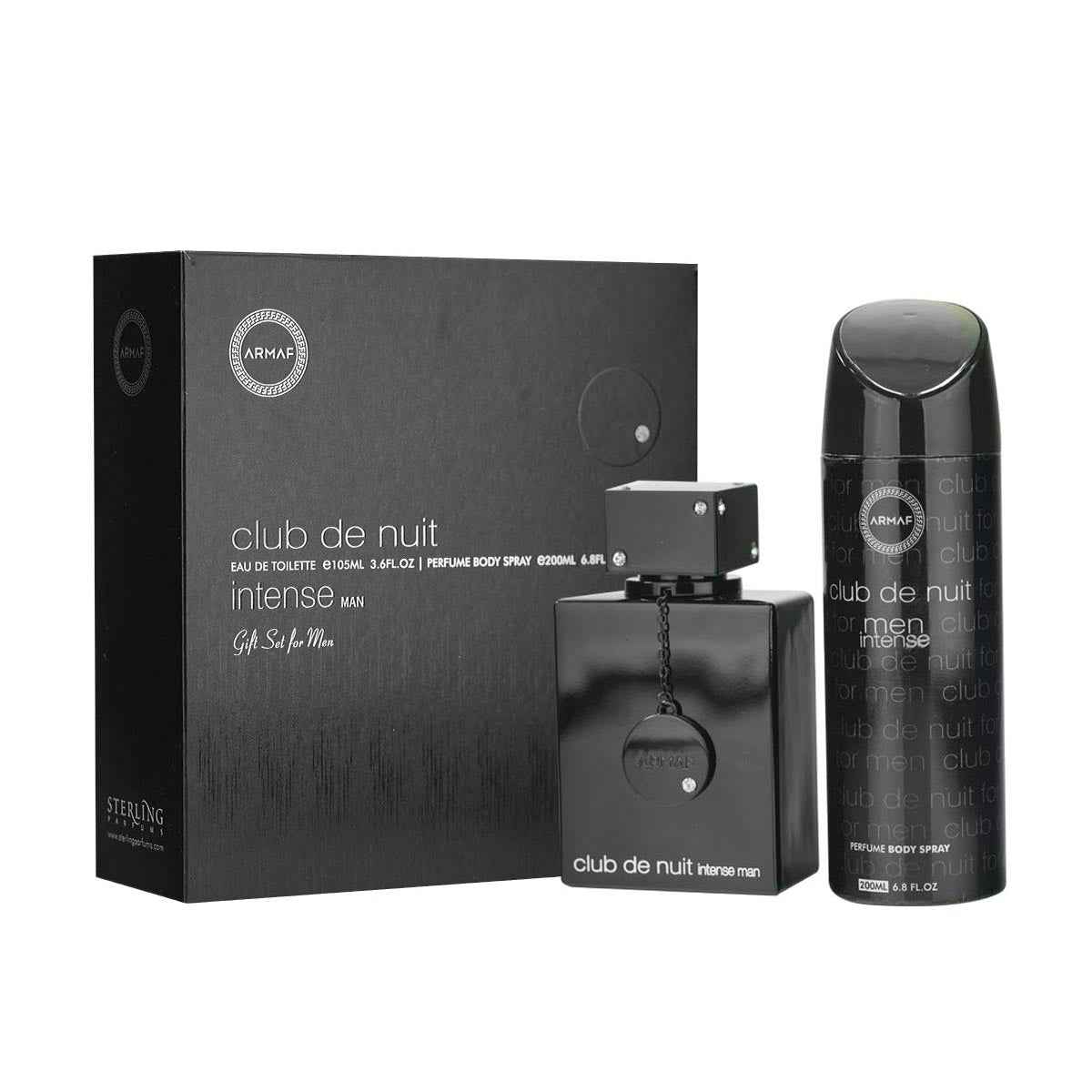 Armaf Club De Nuit Eau De Toilette Intense Man 200Ml Vaporizador + Spray Corporal Perfumado 200Ml Vaporizador