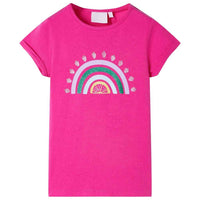 T-shirt infantil lilás 92