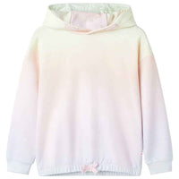 Sweatshirt com capuz para criança cor branco-estrela 92
