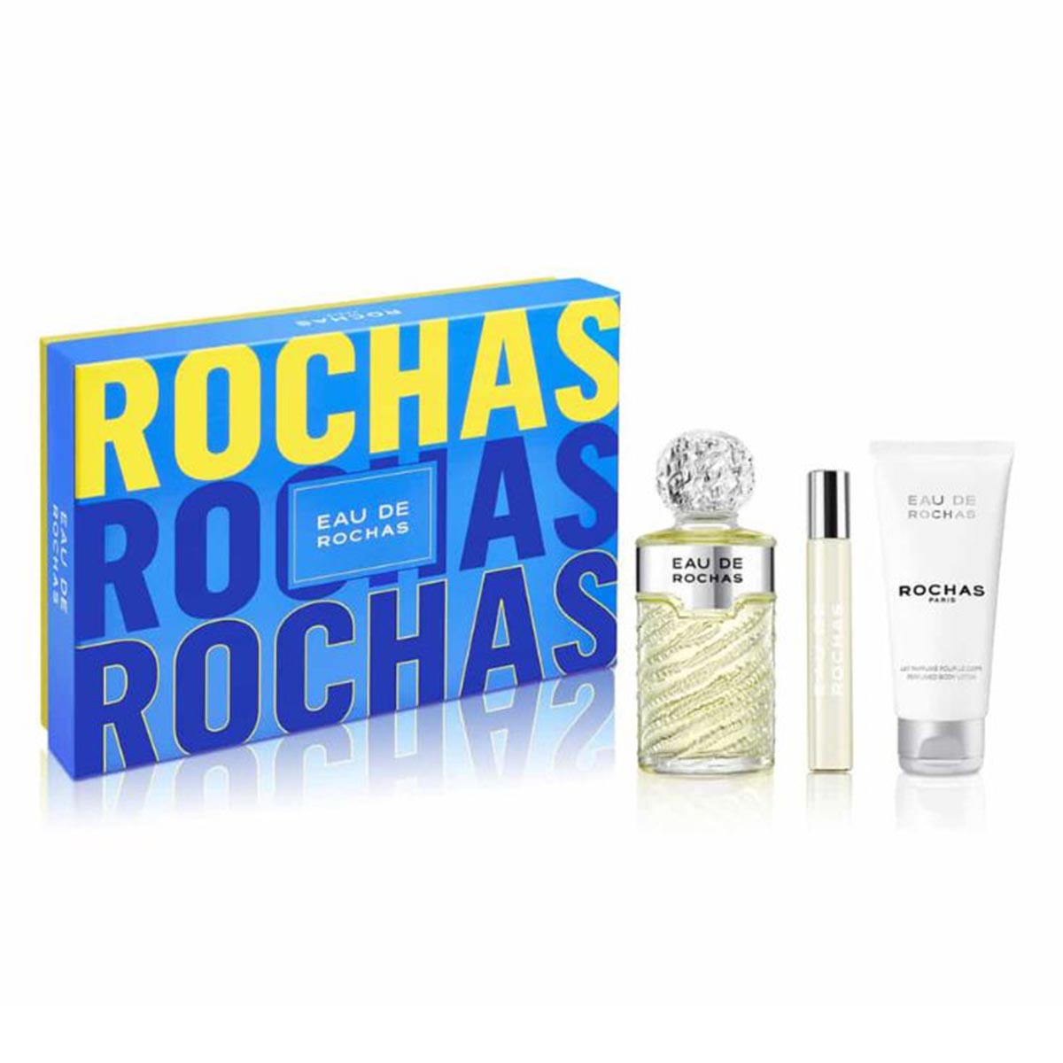 ROCHAS EAU DE ROCHAS EAU DE TOILETTE 100ML + MINIATURA 1U. + LOCION CORPORAL 1U.
