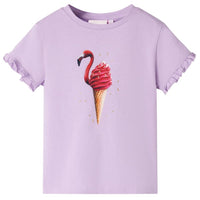 T-shirt infantil cor cru 92
