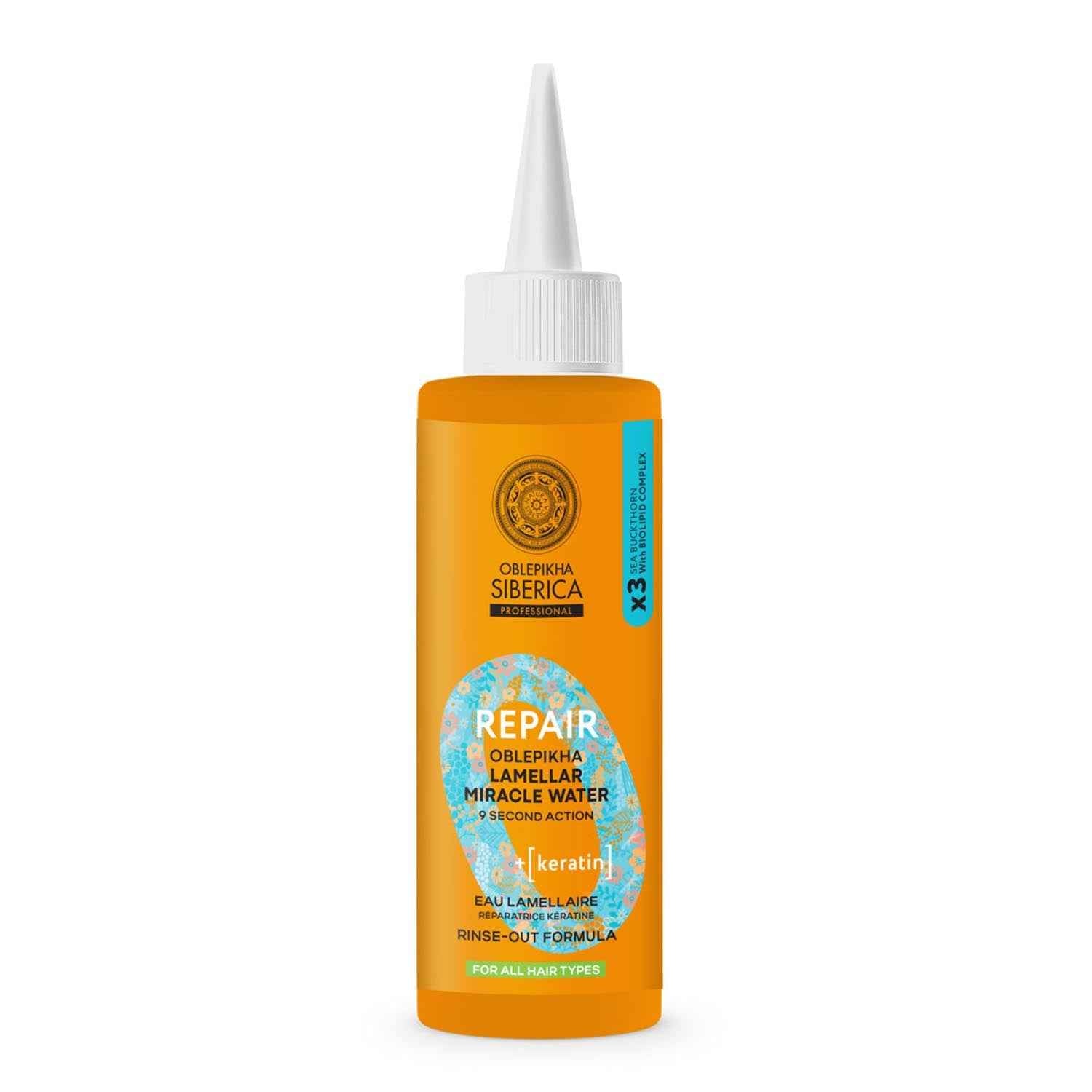 Oblepikha Repair Keratin Agua Milagrosa Lamellar 200Ml