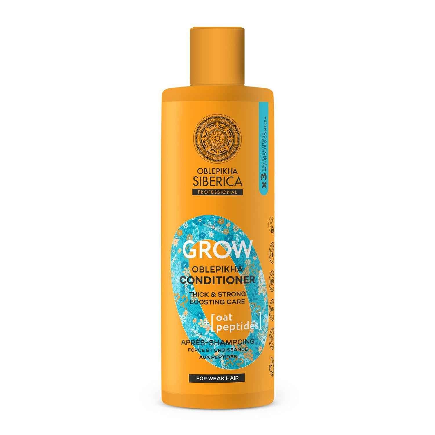 Oblepikha Grow Peptides Acondicionador Cabelo Debil 400Ml