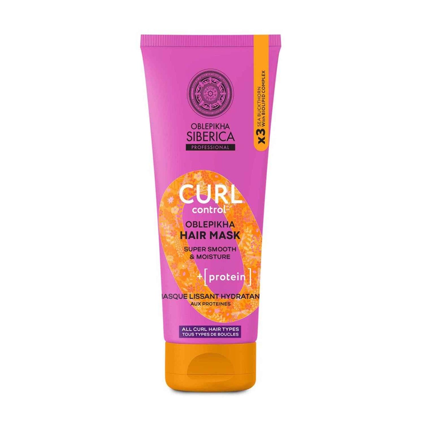Oblepikha Curl Protein Mascára Capilar 200Ml