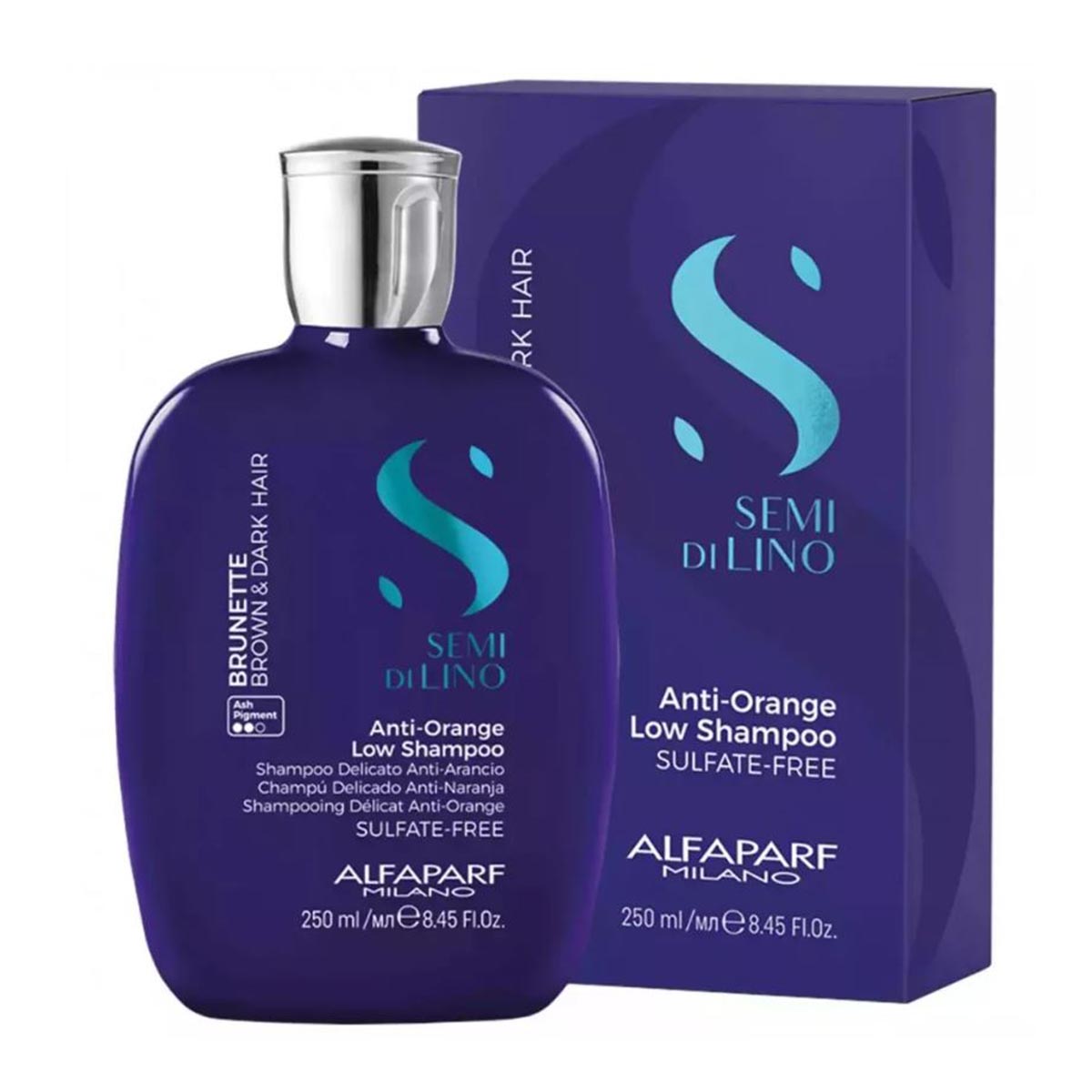 ALFAPARF SEMI DI LINO CHAMPU SIN SULFATOS ANTI-ORANGE 1UN