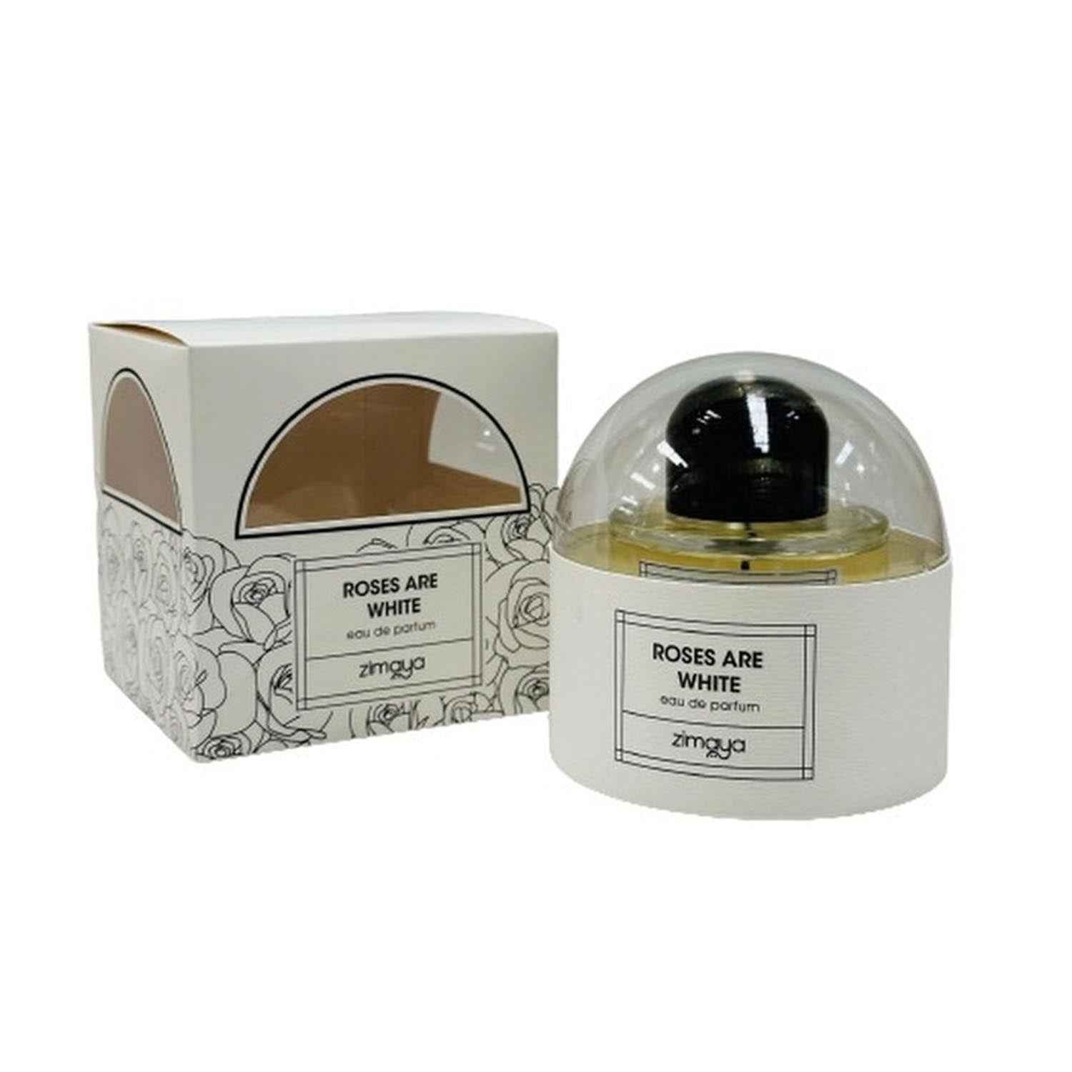 Zimaya Roses Are White Eau De Parfum 100Ml