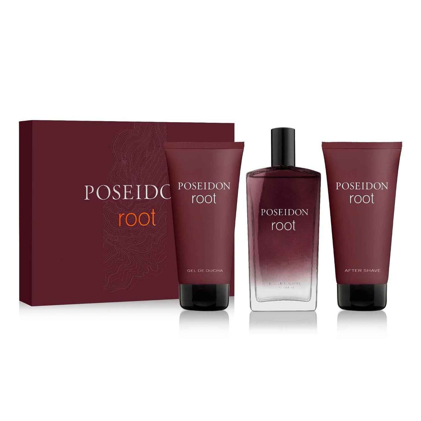 Poseidon Root Eau De Toilette 150Ml + After Shave 1U + Gel De Baño 1U