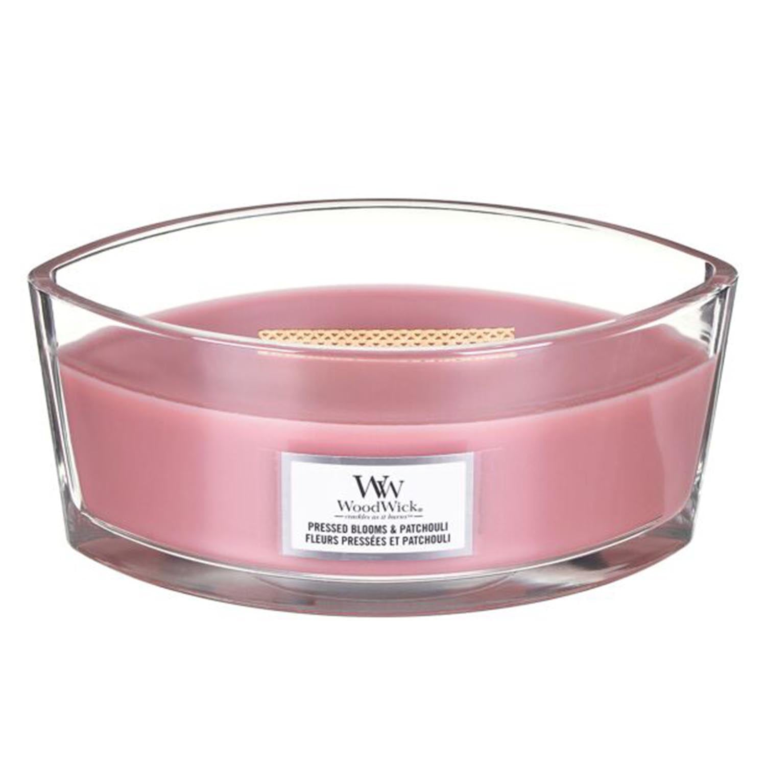WOODWICK PRESSED BLOOMS&PATCHOULI VELA 453GR