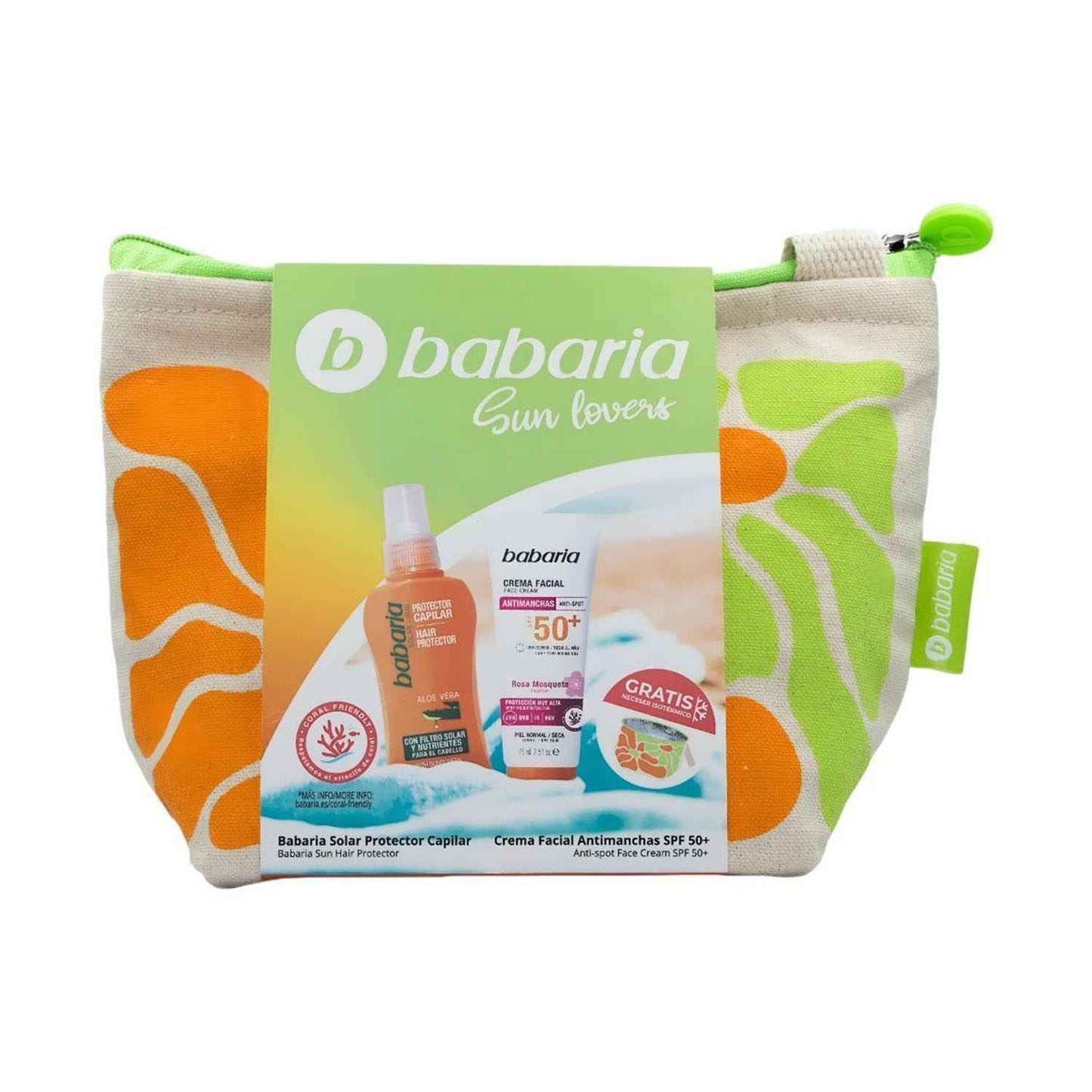 Babaria Anti-Manchas Creme Facial Spf50+ 75Ml + Protector Capilar 1U