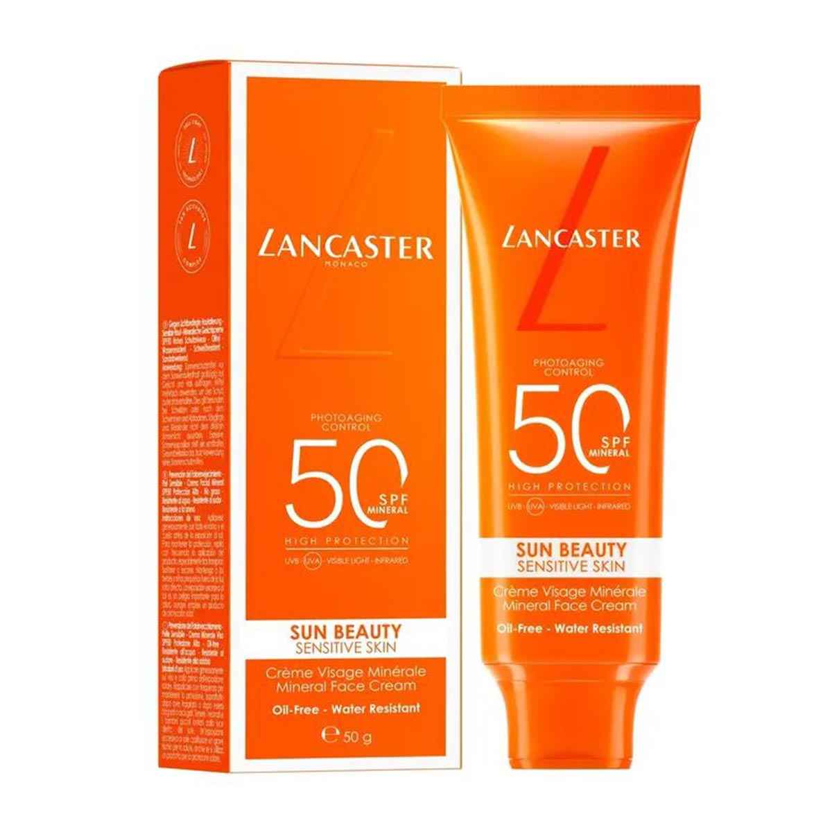 Lancaster Sun Beauty Creme Facial Pél Sensible Spf50 50Ml