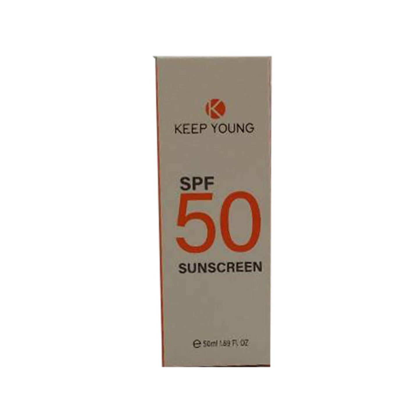 Keep Young Spf50 Sunscreen Creme 50Ml