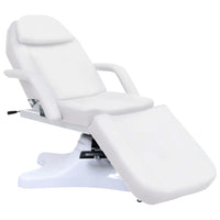 vidaXL Mesa de massagens 180x62x(86,5-118) cm branco