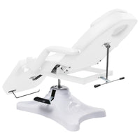vidaXL Mesa de massagens 180x62x(86,5-118) cm branco