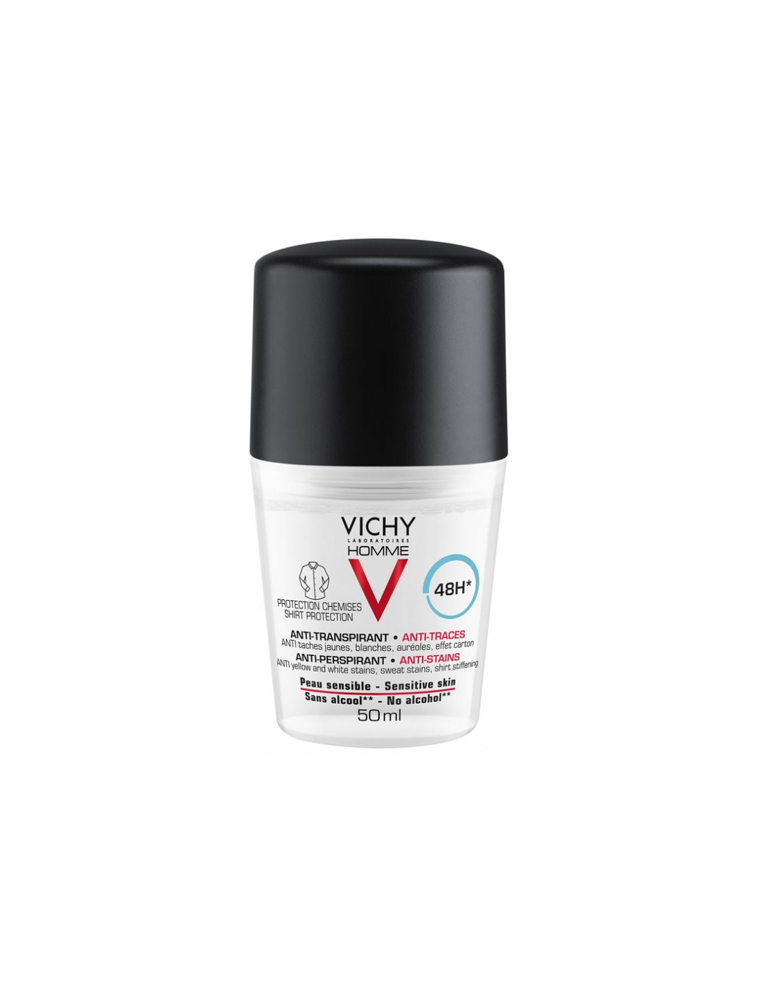 Vichy Homme Desodorante Roll-On 50Ml