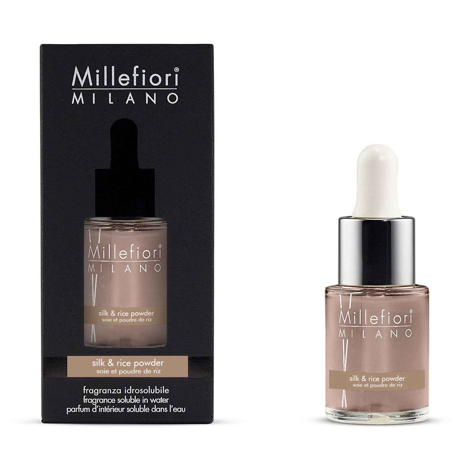 Millefiori Milano Agua Perfumada Silk & Rice 15Ml