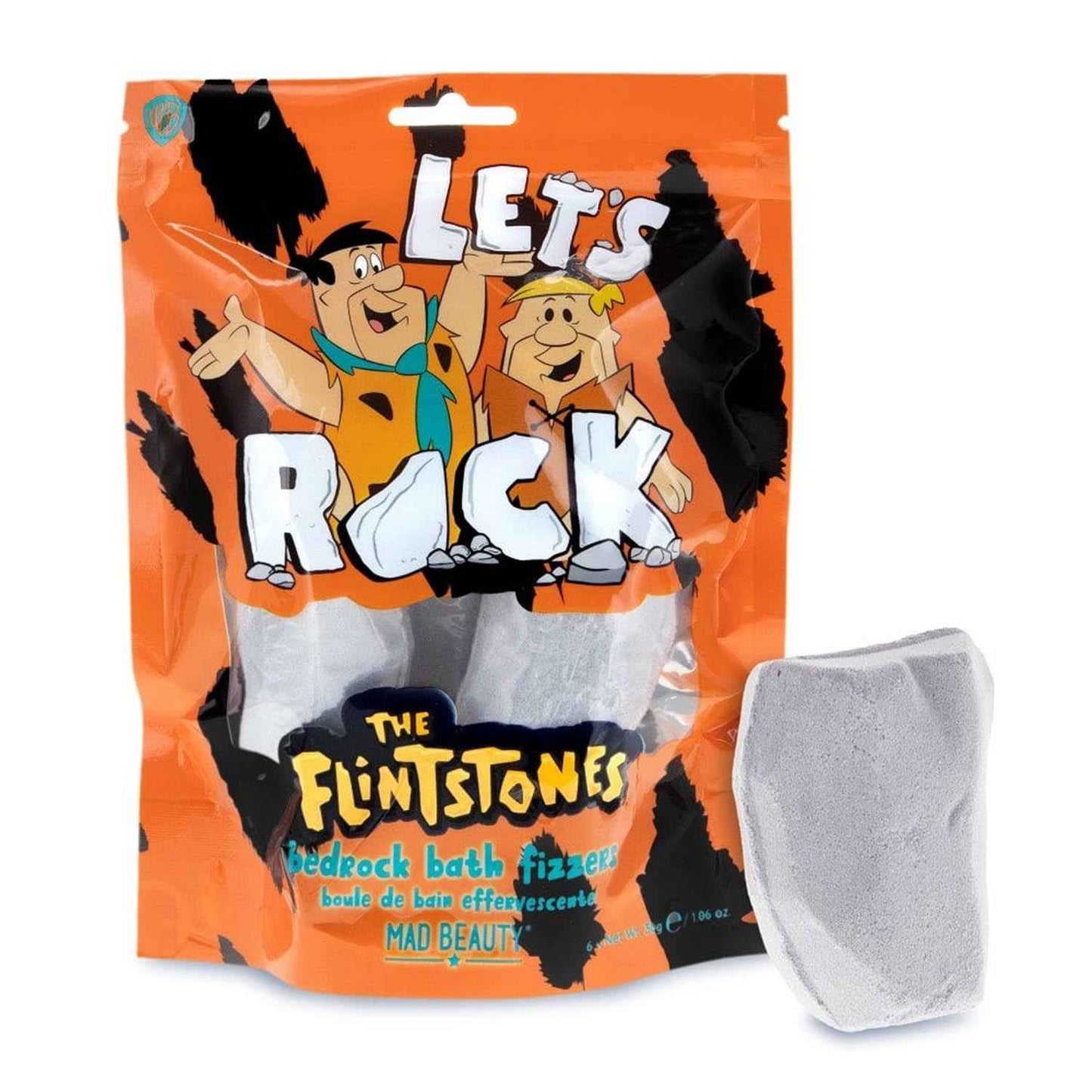 Flinstones Lt'S Rock Bedrock Bath Fizzers 1Un