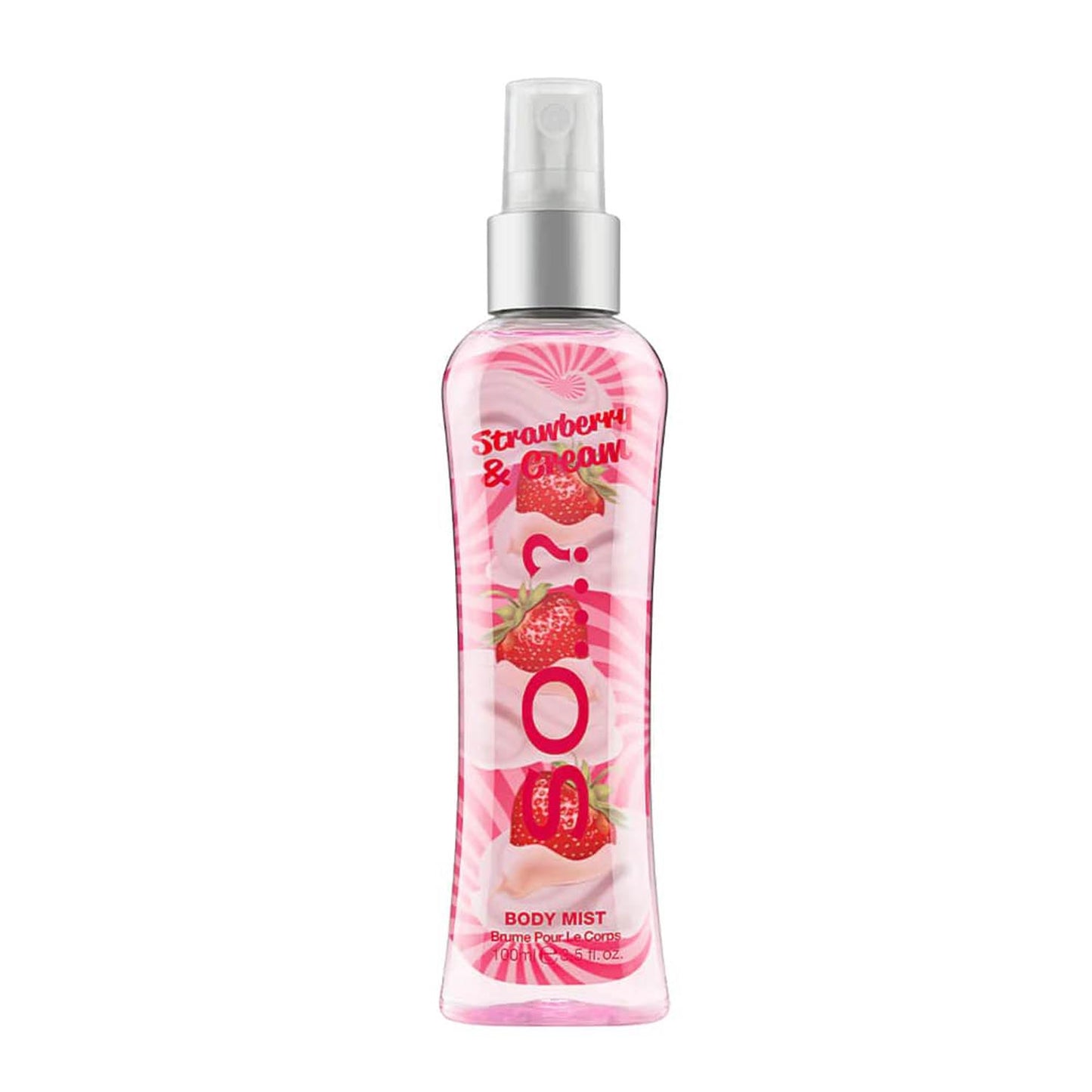 So Strawberry & Cream Spray Fragancia Corporal 100Ml Vaporizador
