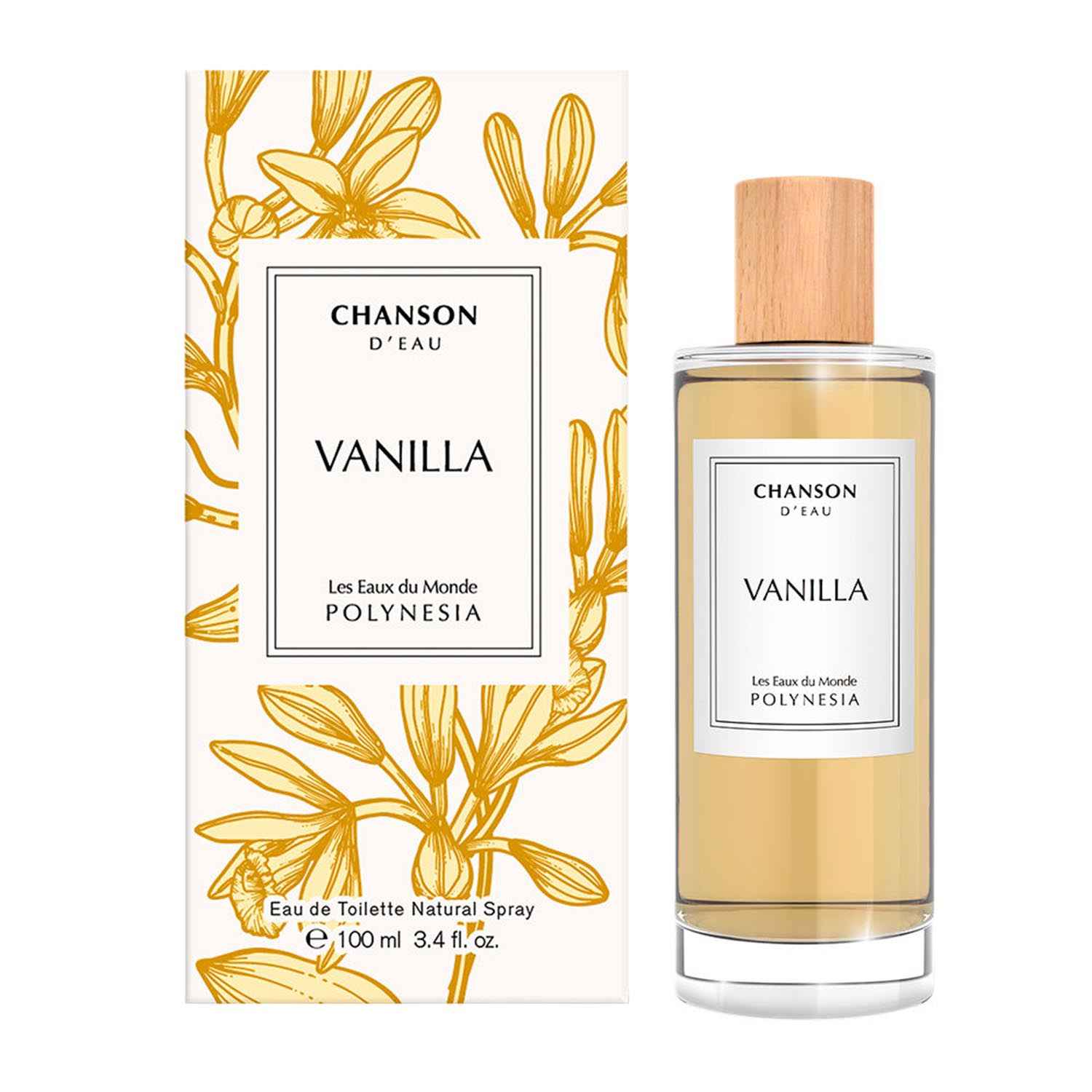 Chanson D'Eau Vanilla Polynesia Eau De Toilette 100Ml Vaporizador