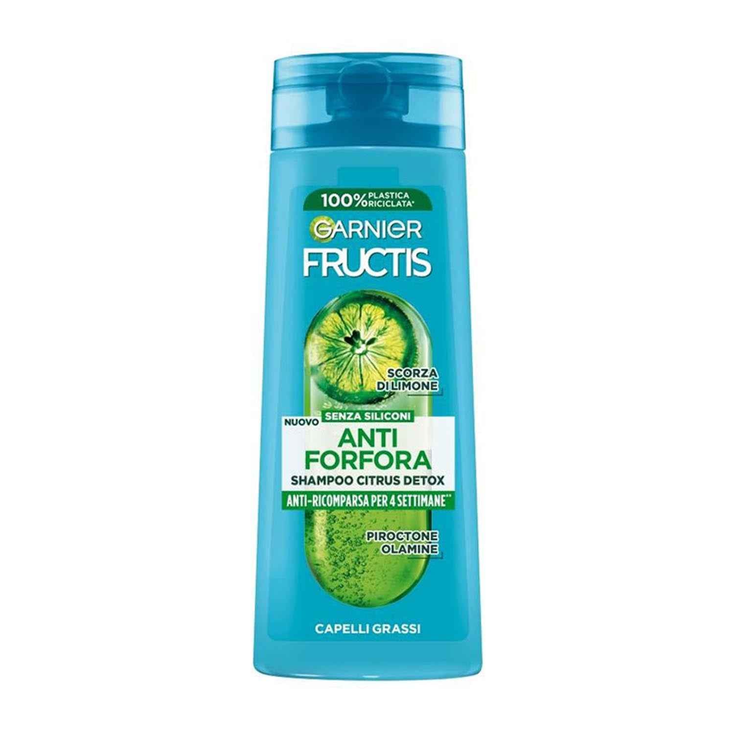 Garnier Fructis Anti Forfora Citrus Detox Shampoo 250Ml