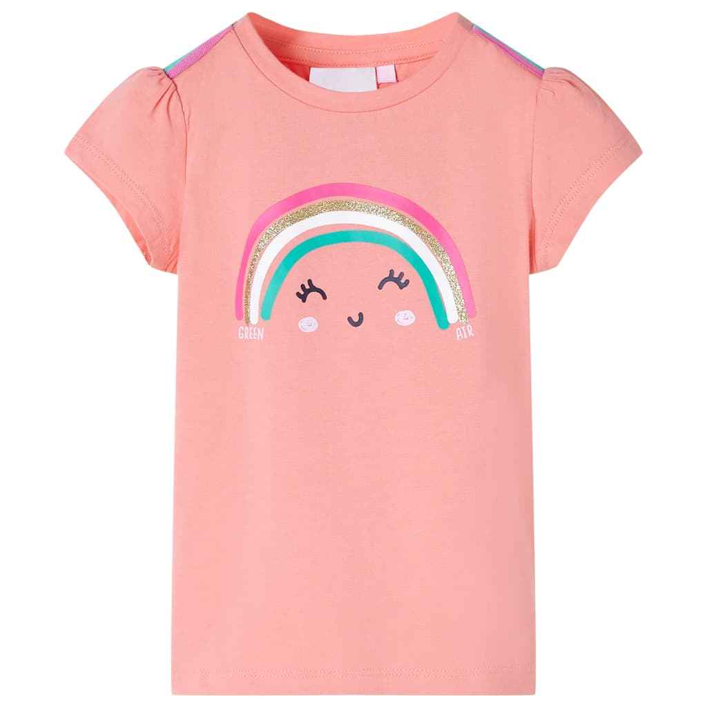 T-shirt infantil menta-claro 92