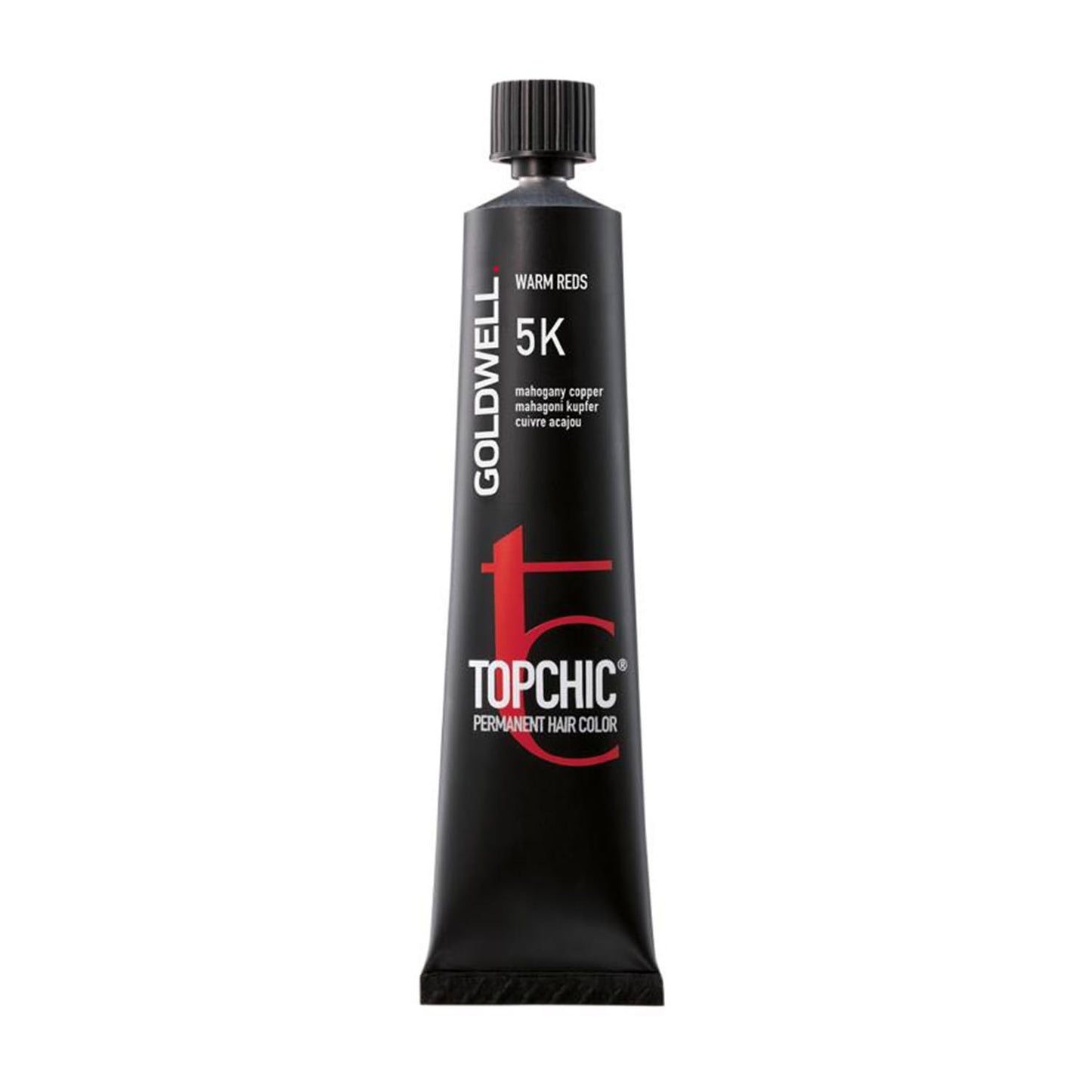 Godwell Topchic Permanent Hair Color 5K Warm Reds 60Ml