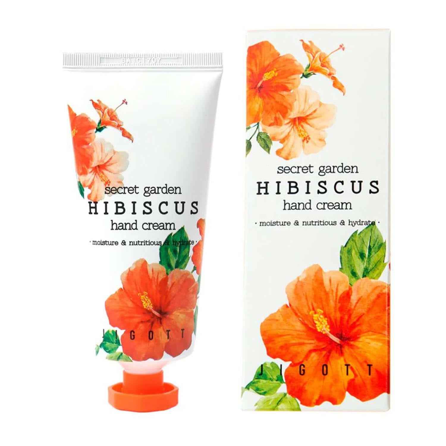 Jigott Secret Garden Hibiscus Creme De Manos 100Ml