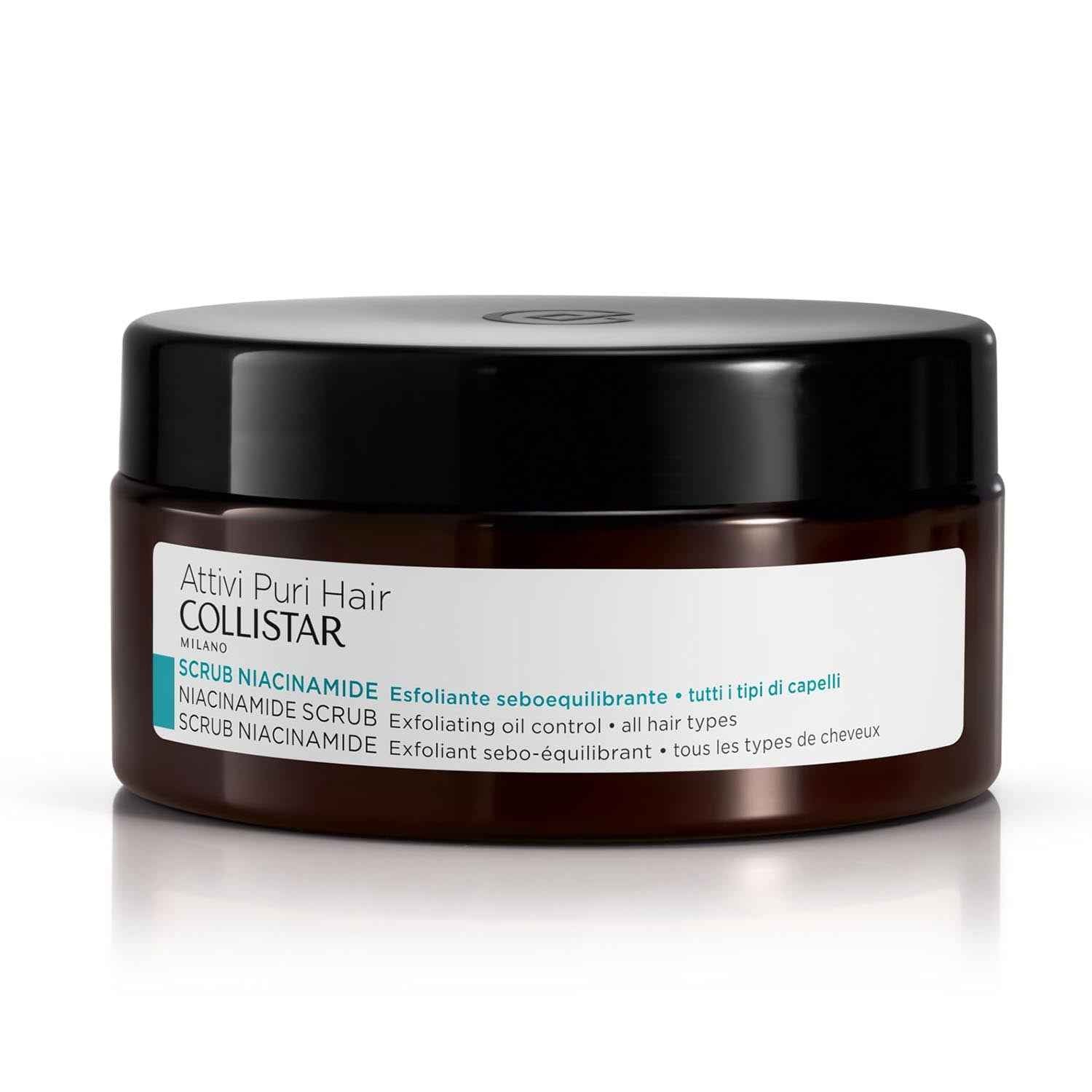 Collistar Attivi Pure Hair Niacinamide Scrub Tarro Tarro 250Ml