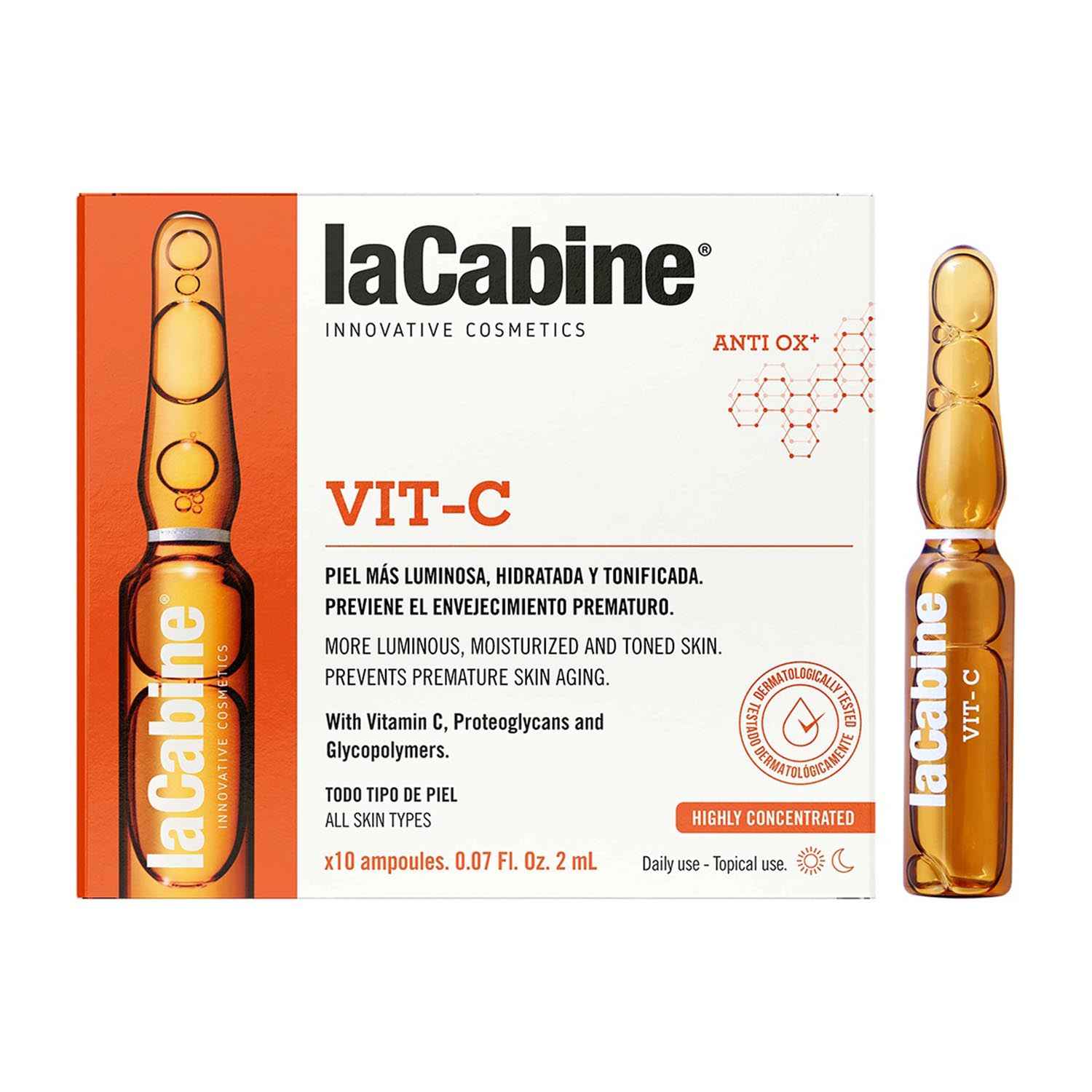 Lacabine Vit-C Elixir Ampolla Todo Tipo De Péles 10Ml
