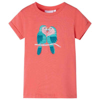 T-shirt infantil coral 92