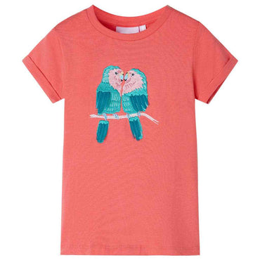 T-shirt infantil coral 92