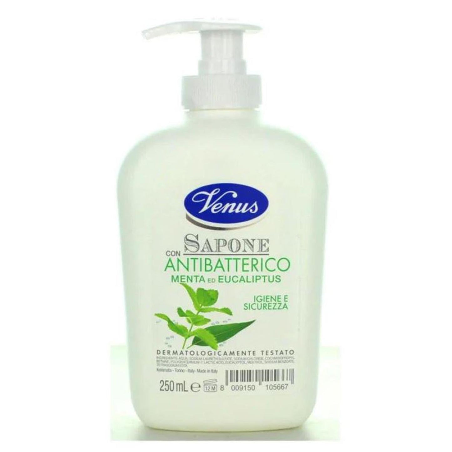 Venus Anti-Bacterias Menta Jabon Liquido 250Ml