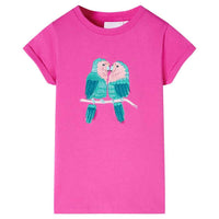 T-shirt infantil coral 92