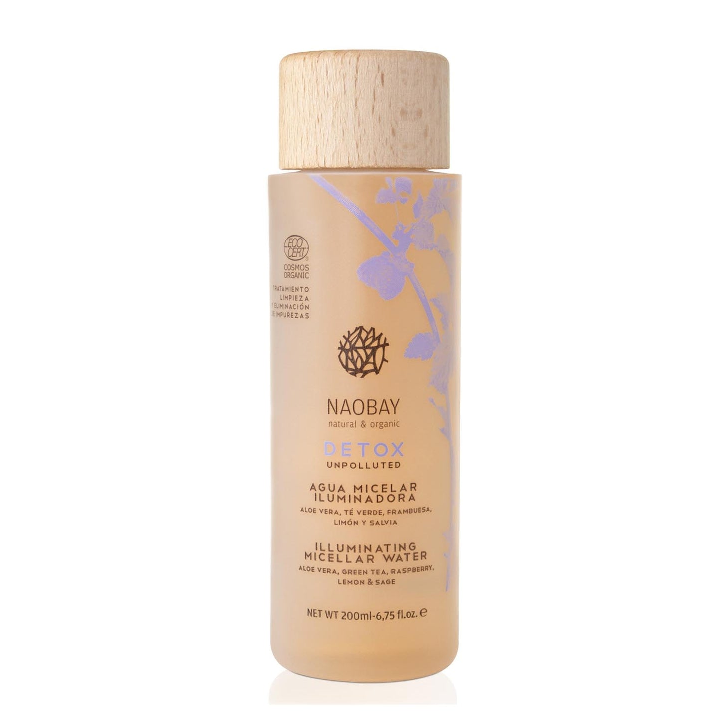 Naobay Detox Illuminating Agua Micelar 200Ml