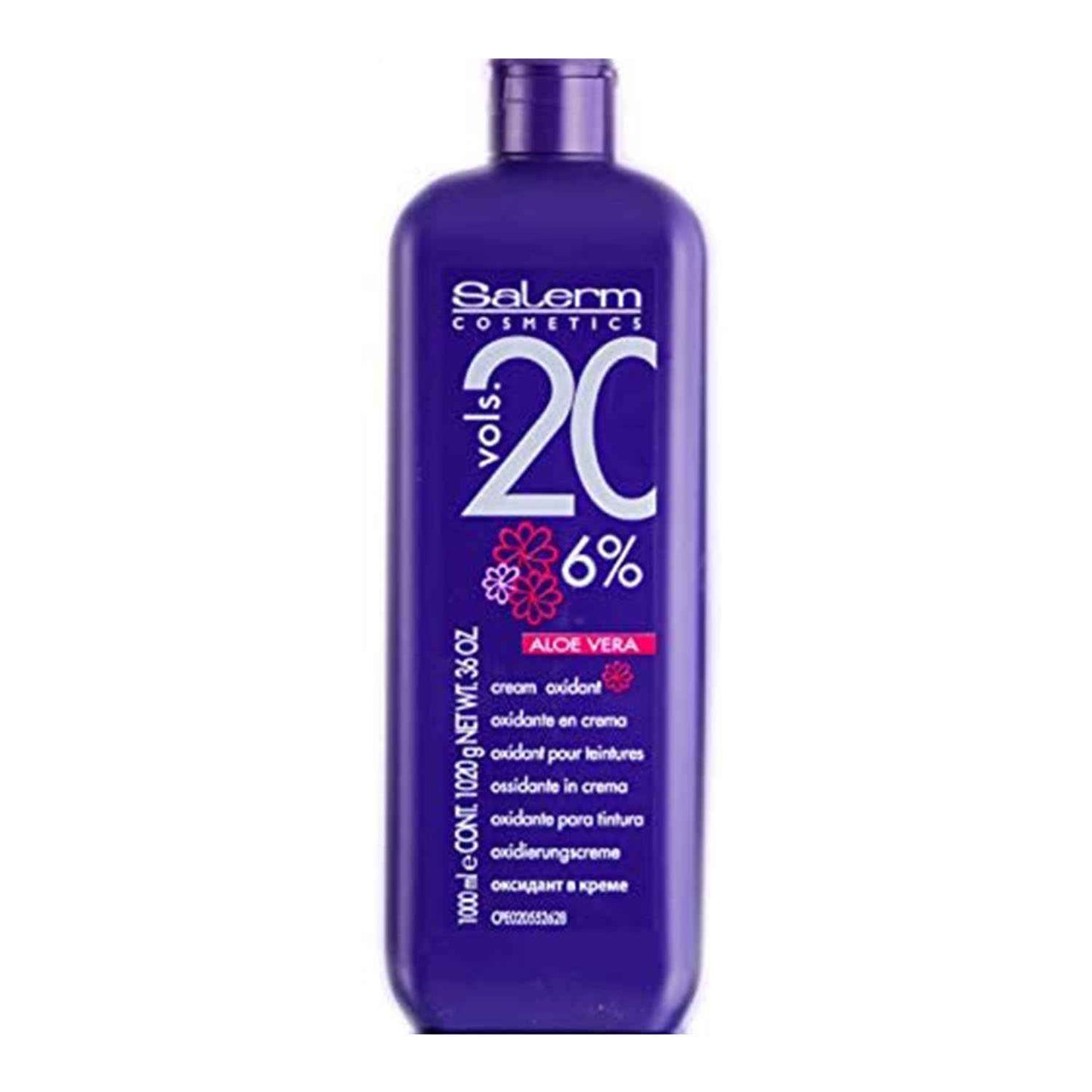 Salerm Aloe Vera 6% Vol.20 Creme Oxidante 1000Ml