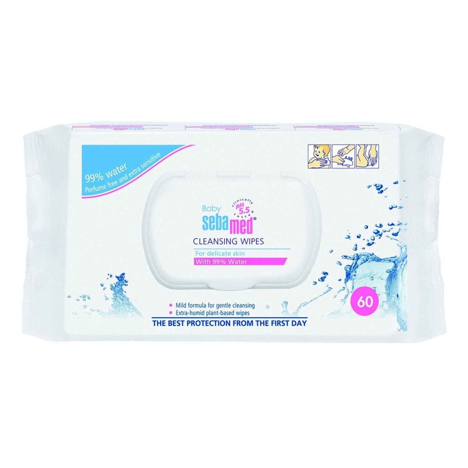 Sebamed Baby Toallitas Pél Delicadas Pack 60Ml